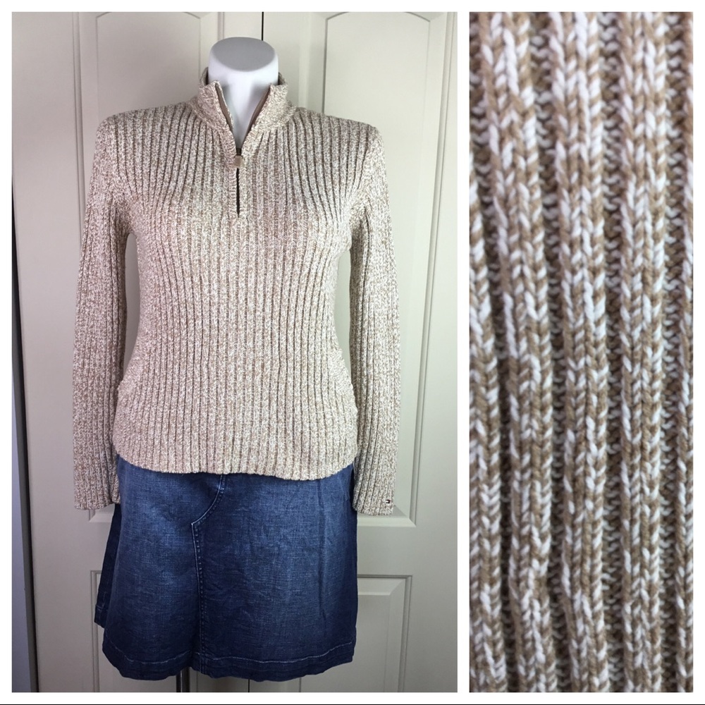 Tommy Hilfiger Half ZIP Pullover Sweater Sz XL